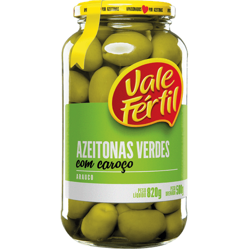 Azeitona-Verde-em-Conserva-com-Caroco-Vale-Fertil-Vidro-Peso-Liquido-820g-Peso-Drenado-500g Azeitona-Verde-em-Conserva-com-Caroco-Vale-Fertil-Vidro-Peso-Liquido-820g-Peso-Drenado-500g