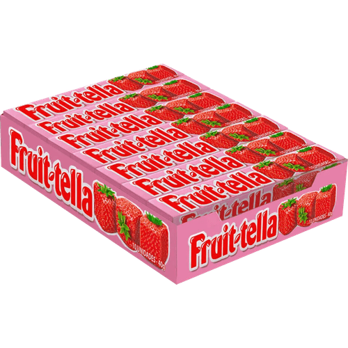 Bala-Morango-Fruit-Tella-Pacote-40g