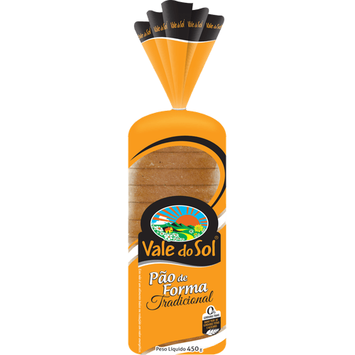 Pao-de-Forma-Tradicional-Zero-Lactose-Vale-do-Sol-Pacote-400g Pao-de-Forma-Tradicional-Zero-Lactose-Vale-do-Sol-Pacote-400g