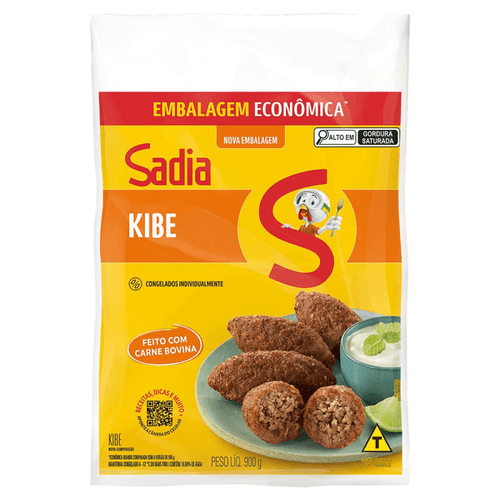 Kibe-Congelado-Sadia-Pacote-900g-Embalagem-Economica Kibe-Congelado-Sadia-Pacote-900g-Embalagem-Economica