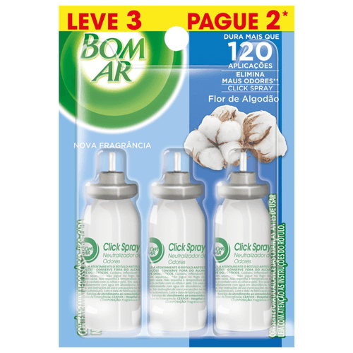 Aromatizador-Bom-Ar-Click-Spray-Refil-Leve-3-Pague-2-Flor-de-Algodao