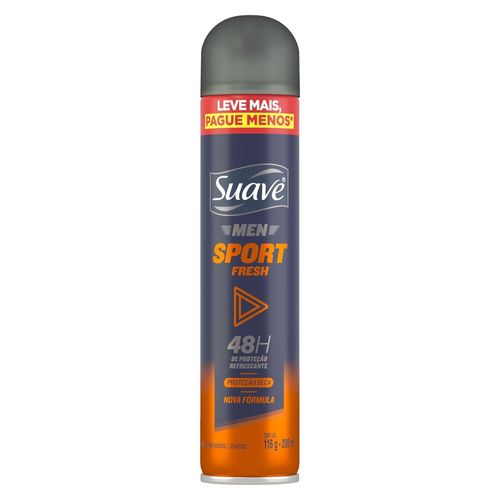 Desodorante Aerosol Suave Men Sport 200ml Suave Suave Sport