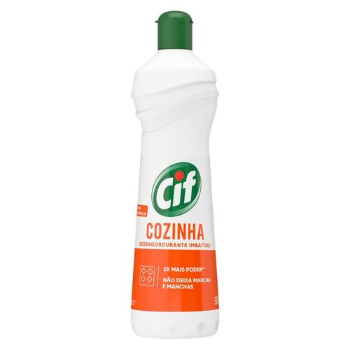 Limpador de Uso Geral Desengordurante Cozinha Cif Squeeze Leve 500ml Pague 375ml