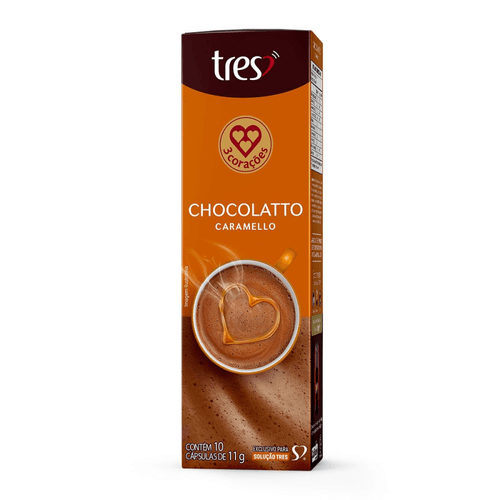 Chocolate-Quente-em-Capsula-Chocolatto-Caramello-3-Coracoes-Caixa-10-Unidades-de-11g-Cada