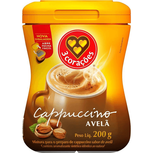 Cappuccino-Avela-3-Coracoes-Pote-200g