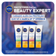 Kit-Nivea-Facial-Protetor-Solar-Sun-Beauty-Expert-FPS50-50g---Hidratante-em-Gel-com-Acido-Hialuronico-e-Pepino-100g---Sabonete-em-Gel-150ml