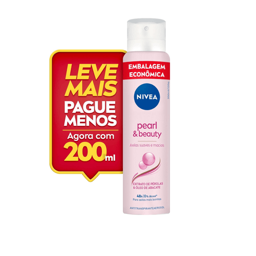 NIVEA-Desodorante-Antitranspirante-Aerossol-Pearl---Beauty-200ml