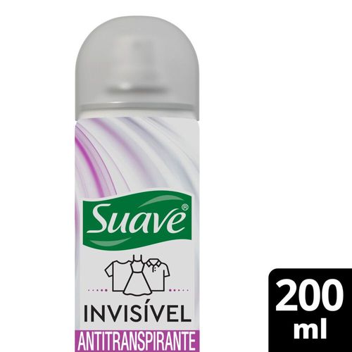 Desodorante Aerosol Suave Suave Invisible 200ml