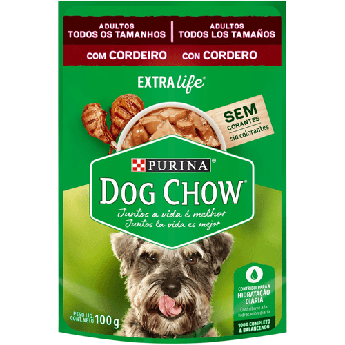 Alimento-para-Caes-Adultos-Dog-Chow-Vida-Saudavel-Cordeiro-Tenro-ao-Molho-Sache-100-g