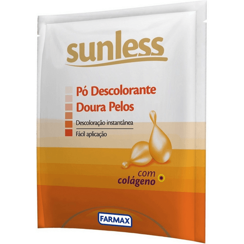 Descolorante-Po-Sunless-Doura-Pelos-20g Descolorante-Po-Sunless-Doura-Pelos-20g