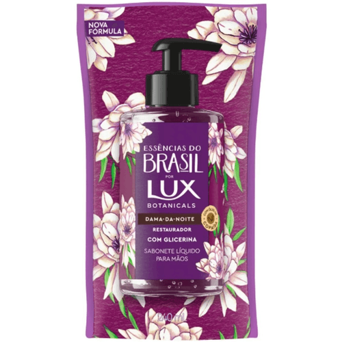 Sabonete-Liquido-de-Glicerina-para-as-Maos-Restaurador-com-Oleo-de-Copaiba-Dama-da-Noite-Lux-Botanicals-Essencias-do-Brasil-Sache-240ml Sabonete-Liquido-de-Glicerina-para-as-Maos-Restaurador-com-Oleo-de-Copaiba-Dama-da-Noite-Lux-Botanicals-Essencias-do-Brasil-Sache-240ml
