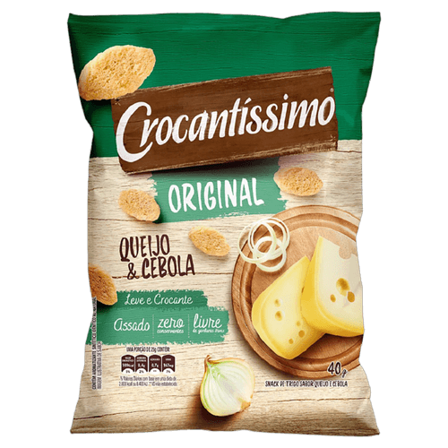Snack-de-Trigo-Assado-Queijo---Cebola-Crocantissimo-Original-Pacote-40g Snack-de-Trigo-Assado-Queijo---Cebola-Crocantissimo-Original-Pacote-40g