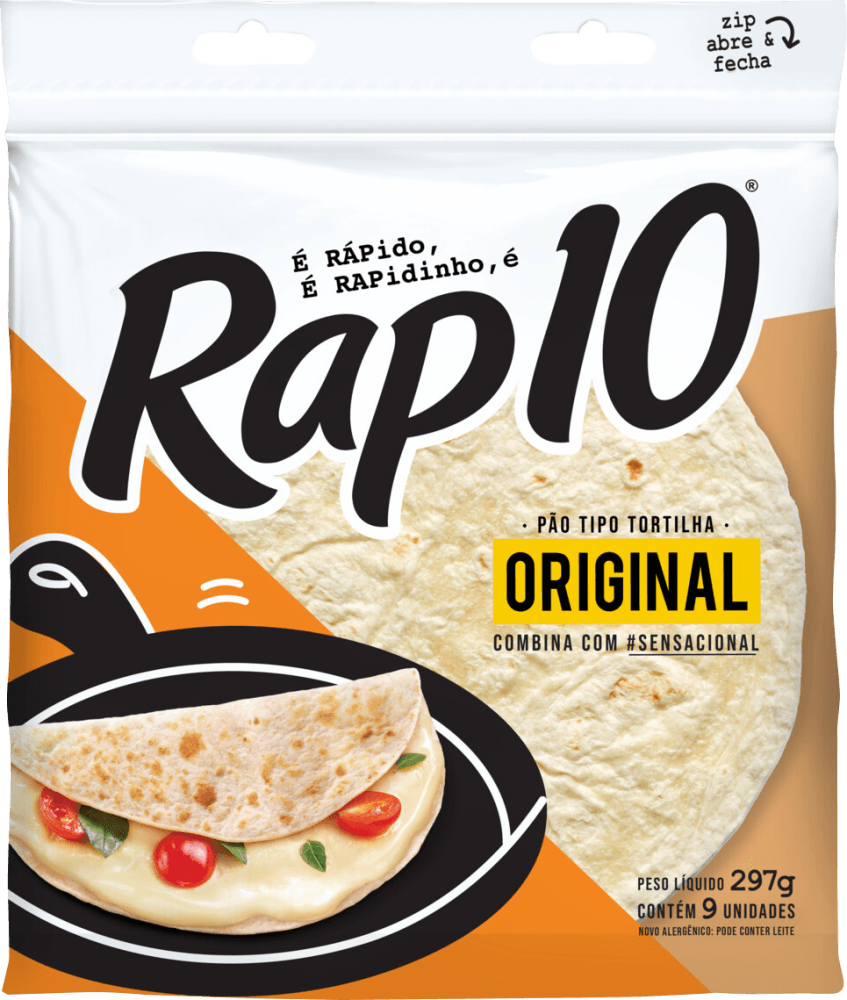 Pão de Tortilha Original Rap10 297g