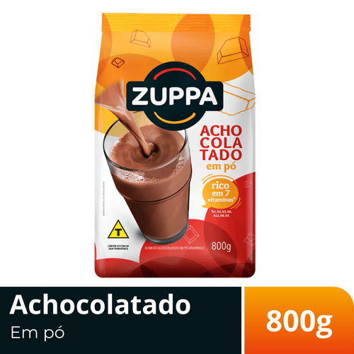 Alimento-Achocolatado-Po-Vitaminado-Zuppa-Pacote-800g