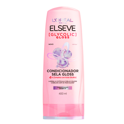 Condicionador-Sela-Gloss-L-oreal-Paris-Elseve-Glycolic-Gloss-Frasco-400ml