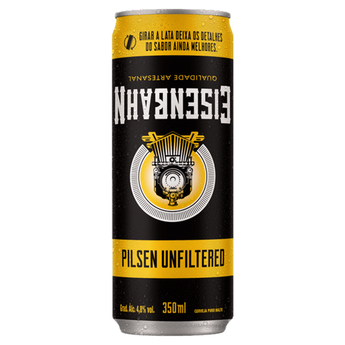 Cerveja-Pilsen-Puro-Malte-Unfiltered-Eisenbahn-Lata-350ml Cerveja-Pilsen-Puro-Malte-Unfiltered-Eisenbahn-Lata-350ml