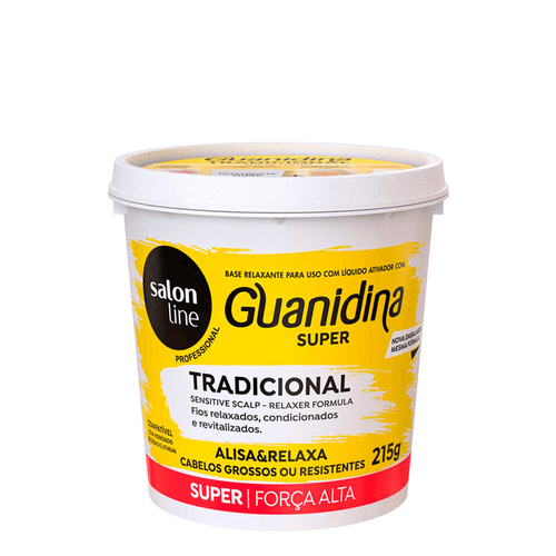 Guanidina-Tradicional-Super-Forte-Alisa-e-Relaxa-Salon-Line-215gr