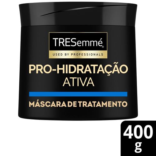 Mascara-de-Tratamento-Profissional-Pantenol-e-Niacinamida-Tresemme-Pro-Hidratacao-Ativa-Pote-400g Mascara-de-Tratamento-Profissional-Pantenol-e-Niacinamida-Tresemme-Pro-Hidratacao-Ativa-Pote-400g
