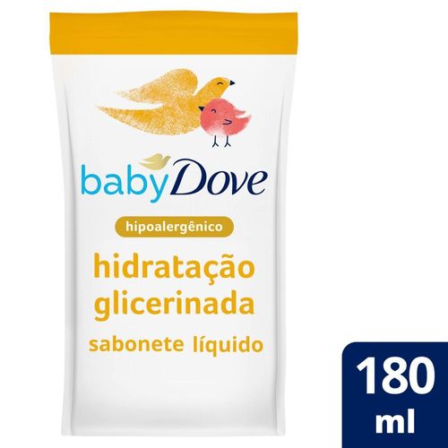Sabonete-Liquido-de-Glicerina-Hidratacao-Glicerinada-da-Cabeca-aos-Pes-Dove-Baby-Sache-180ml-Refil Sabonete-Liquido-de-Glicerina-Hidratacao-Glicerinada-da-Cabeca-aos-Pes-Dove-Baby-Sache-180ml-Refil