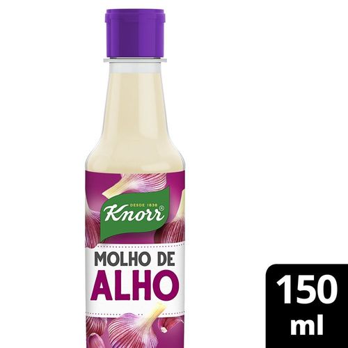 Molho de Alho Knorr Frasco 150ml