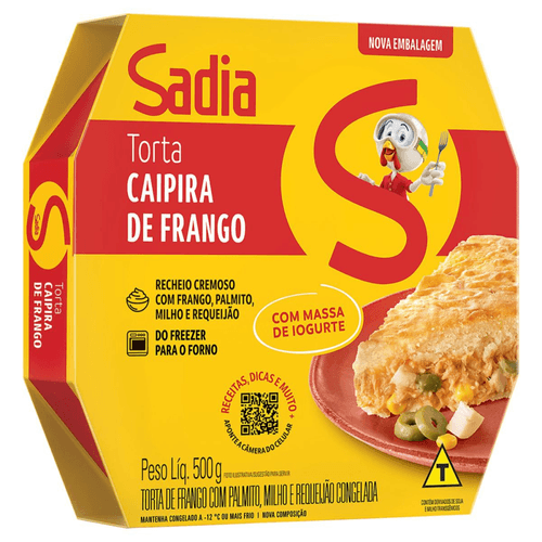 Torta-Congelada-Caipira-de-Frango-Sadia-Caixa-500g Torta-Congelada-Caipira-de-Frango-Sadia-Caixa-500g