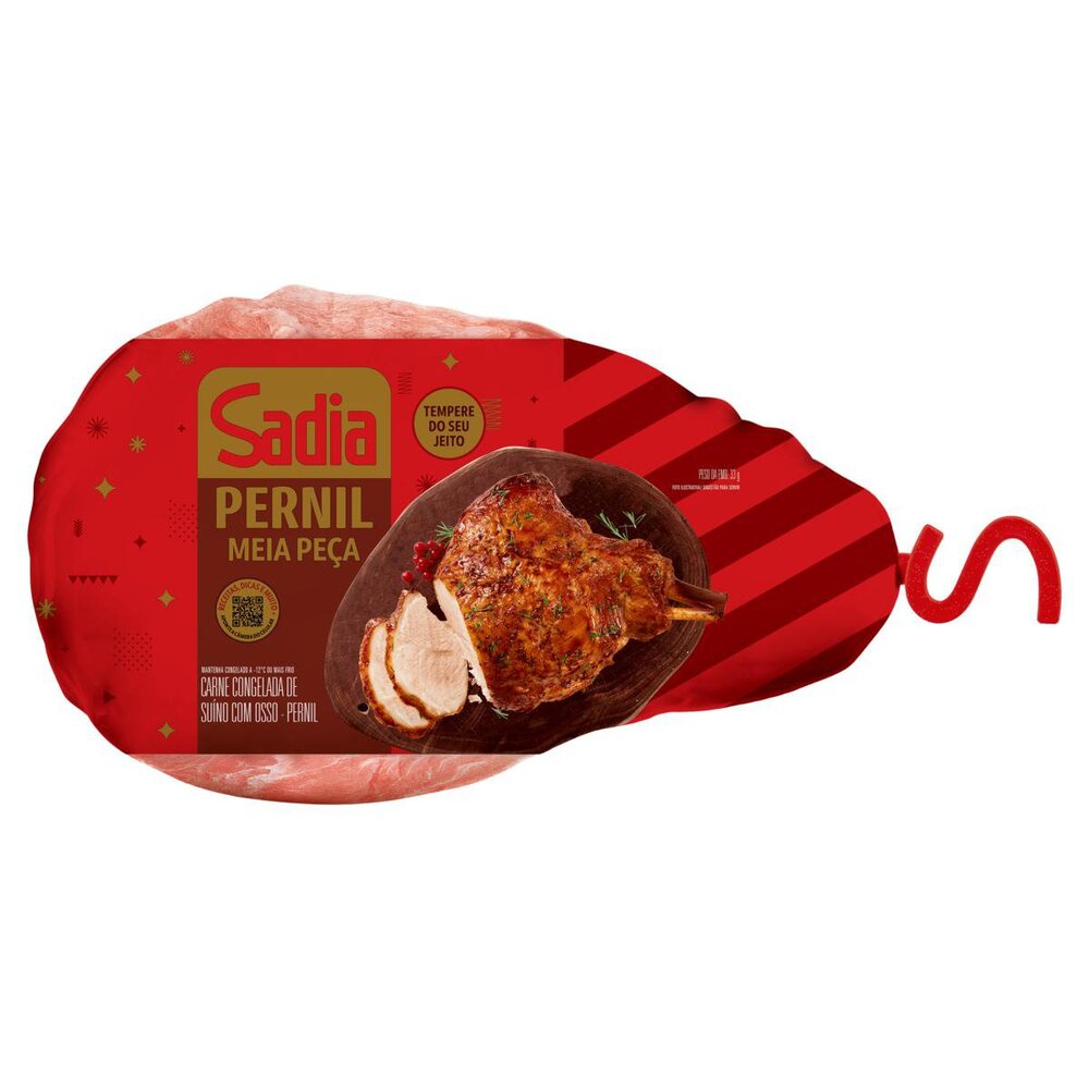 Pernil Suíno Sadia Sem Tempero Congelado 4.5Kg
