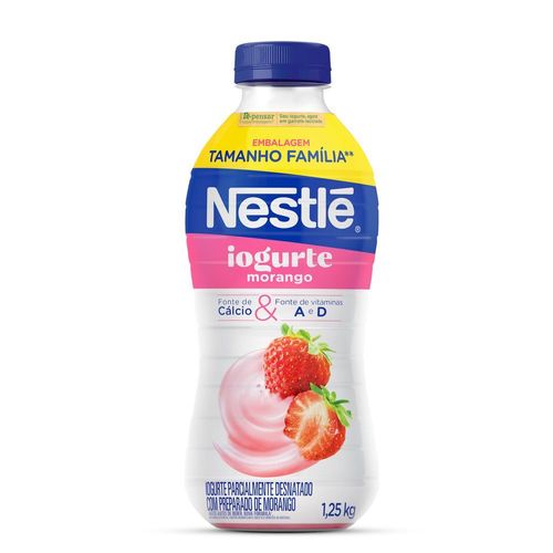 Iogurte-Nestle®-Morango-125L Iogurte-Nestle®-Morango-125L