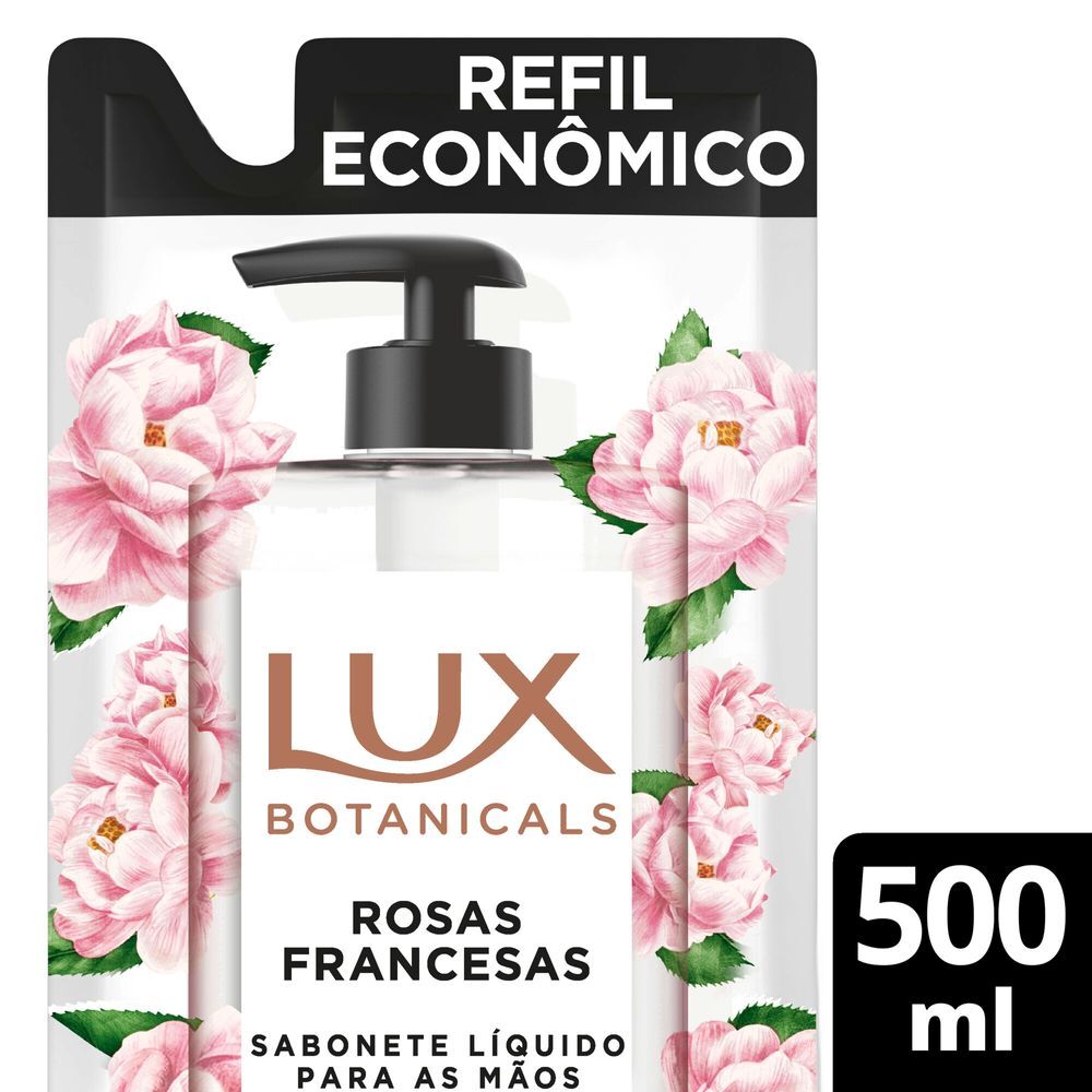 Sabonete Líquido Para Mãos Refil Flor de Cerejeira Lux - Leve Mais Pague Menos 500ml
