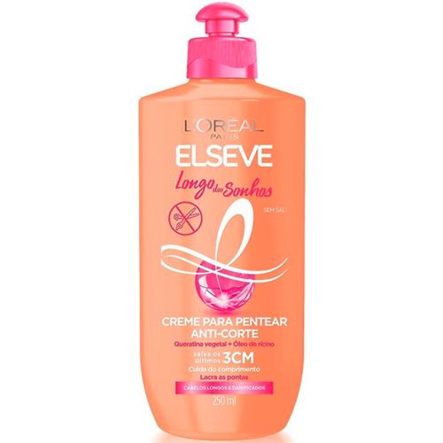 Creme-Para-Pentear-Loreal-Paris-Elseve-Longo-Dos-Sonhos-Frasco-250ml Creme-Para-Pentear-Loreal-Paris-Elseve-Longo-Dos-Sonhos-Frasco-250ml