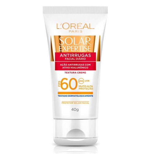 Protetor-Solar-Facial-L-Oreal-Paris-Solar-Expertise-Antirrugas-FPS-60-40g