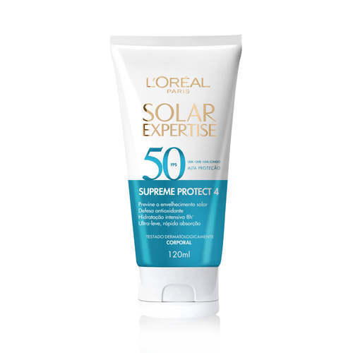 Protetor-Solar-Loreal-Supreme-Protecao-FPS-50-Bisnaga-120-ml Protetor-Solar-Loreal-Supreme-Protecao-FPS-50-Bisnaga-120-ml