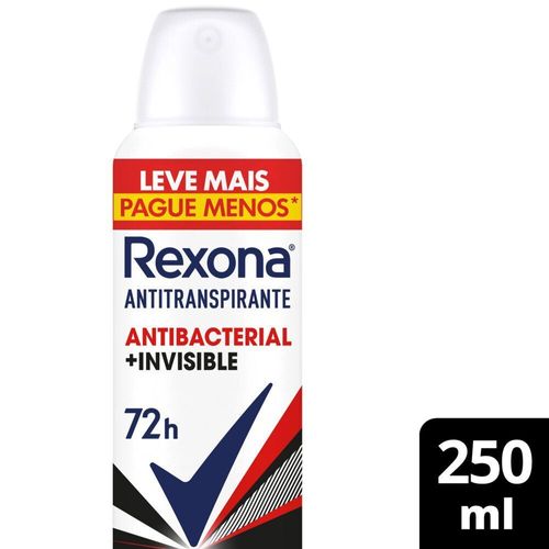 Antitranspirante-Aerosol-Rexona-Antibacterial-Invisible-250-ml