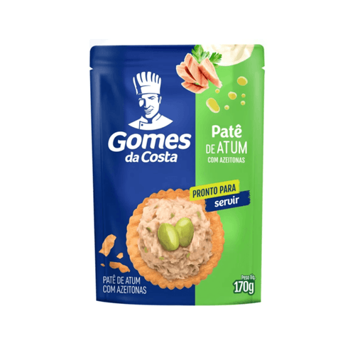 PATE-ATUM-AZEITONAS-GOMES-COSTA-170G---POUCH PATE-ATUM-AZEITONAS-GOMES-COSTA-170G---POUCH