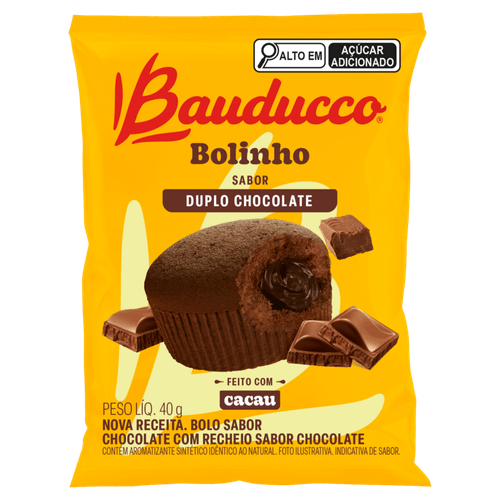 Bolinho-Duplo-Chocolate-Bauducco-Pacote-40g Bolinho-Duplo-Chocolate-Bauducco-Pacote-40g