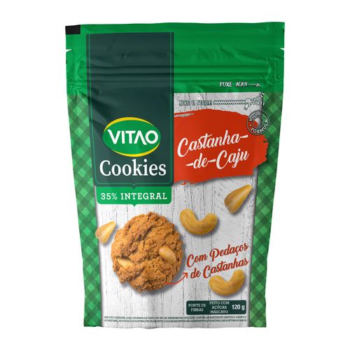 Biscoito-Cookie-Integral-Castanha-de-Caju-Vitao-Pacote-200g