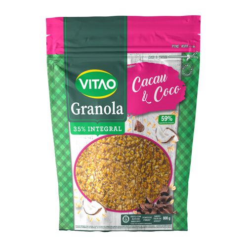 Granola-Cacau---Coco-Vitao-Pacote-800g