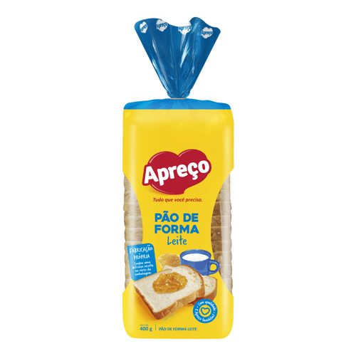 Ind-Pao-Forma-Apreco-400g-Leite Ind-Pao-Forma-Apreco-400g-Leite