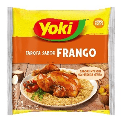 FAROFA-MANDIOCA-FRANGO-YOKI--200G FAROFA-MANDIOCA-FRANGO-YOKI--200G