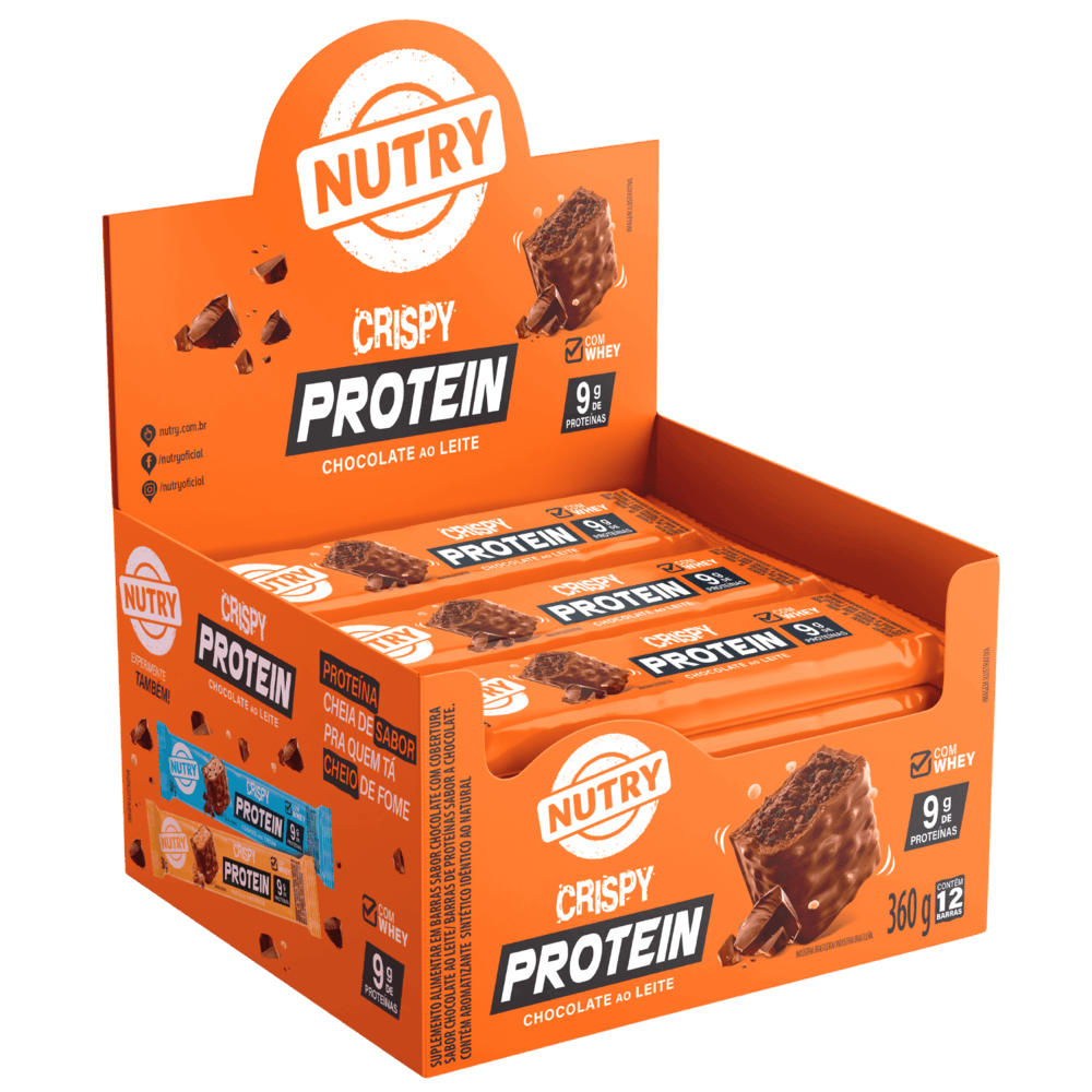 BARRA PROTEIN NUTRY CRISPY 30G