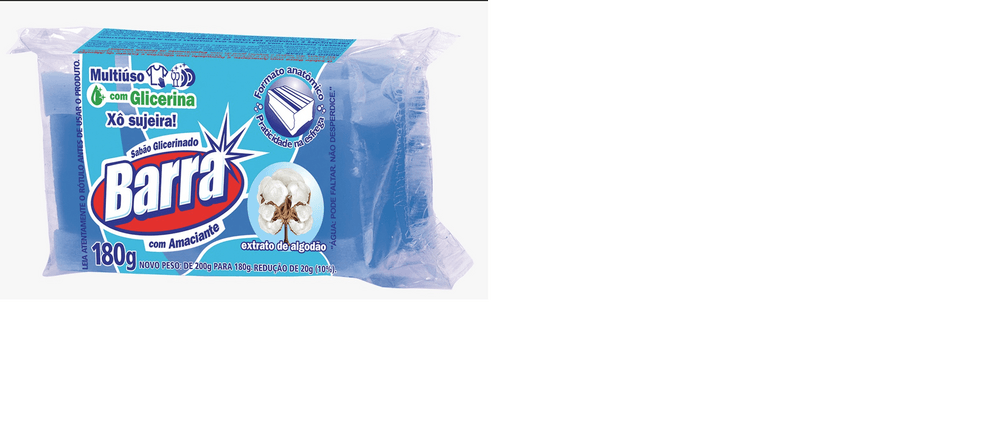 SABAO PD BARRA GLICD 180G C/AMAC EXT ALGODAO