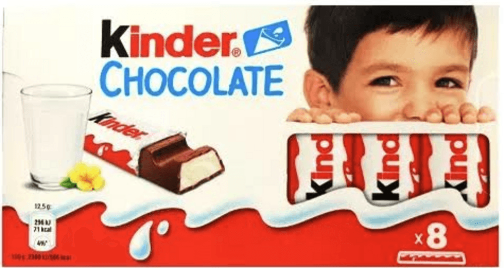 CHOC POLON KINDER BARS 100G