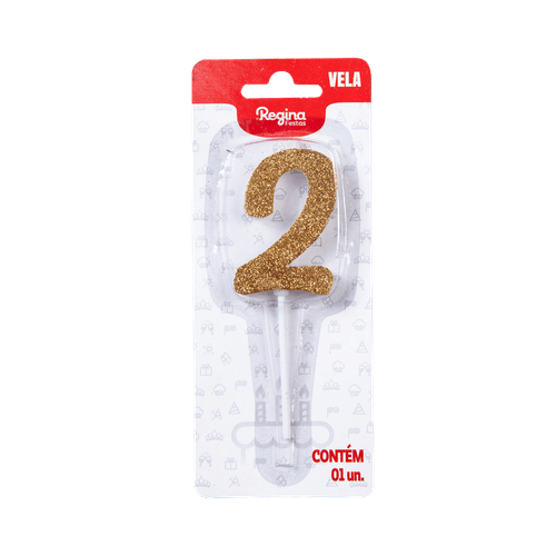 VELA-REGINA-1UN-PICK-GLITTER-DOURADA-NUMERO-2 VELA-REGINA-1UN-PICK-GLITTER-DOURADA-NUMERO-2