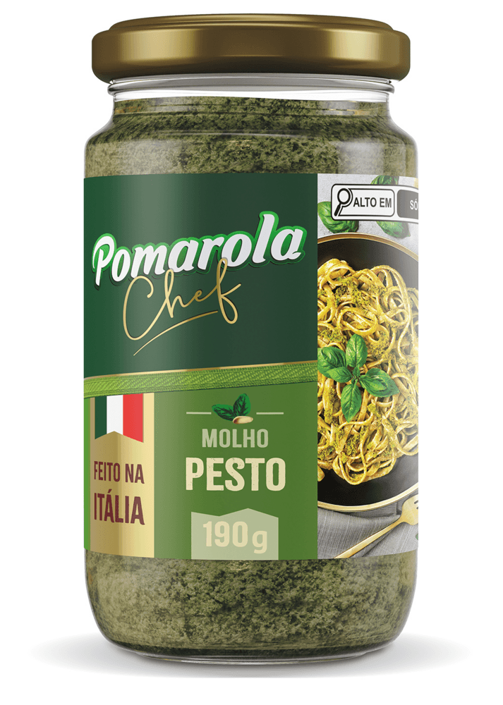 MOLHO PESTO POMAROLA CHEF 190G