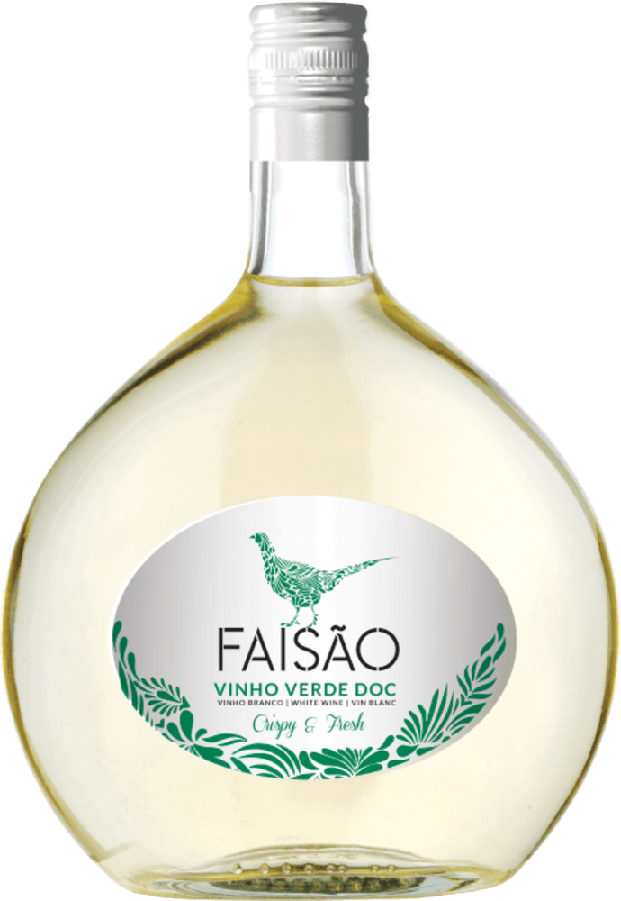 VINHO PORTUGUES FAISÃO VERDE D.O.C BRANCO GARRAFA 750ML
