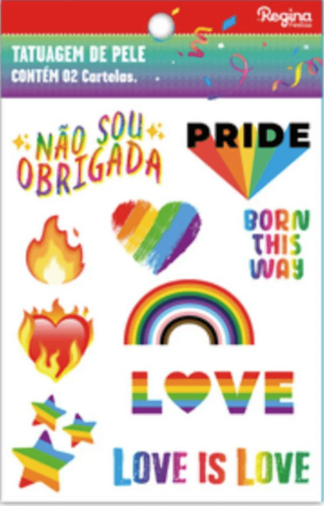 TATUAGEM DE PELE PRIDE REGINA 20UN