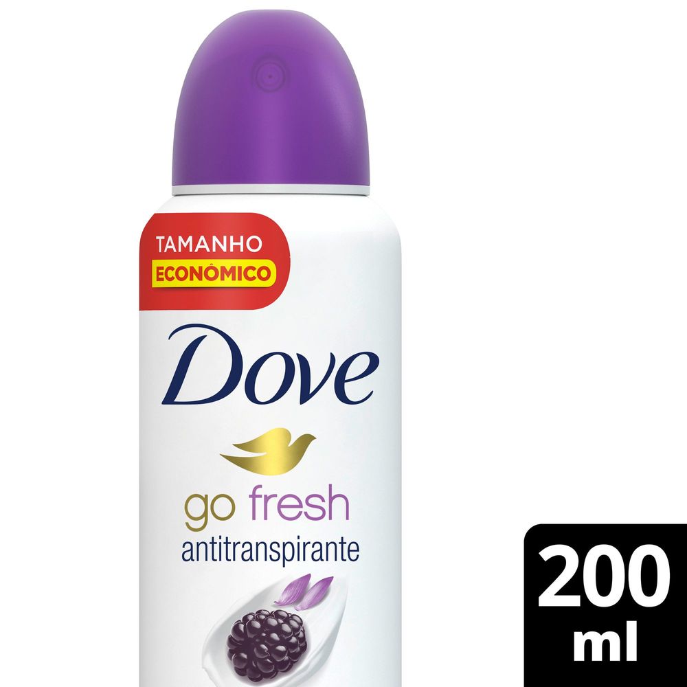 Desodorante Aerossol Dove Amora Frasco com 200ml