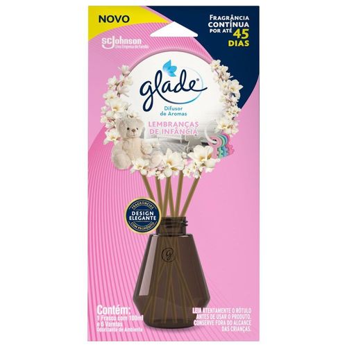 Desodorizador-Glade-Difusor-Lembrancas-de-Infancia-100ml Desodorizador-Glade-Difusor-Lembrancas-de-Infancia-100ml