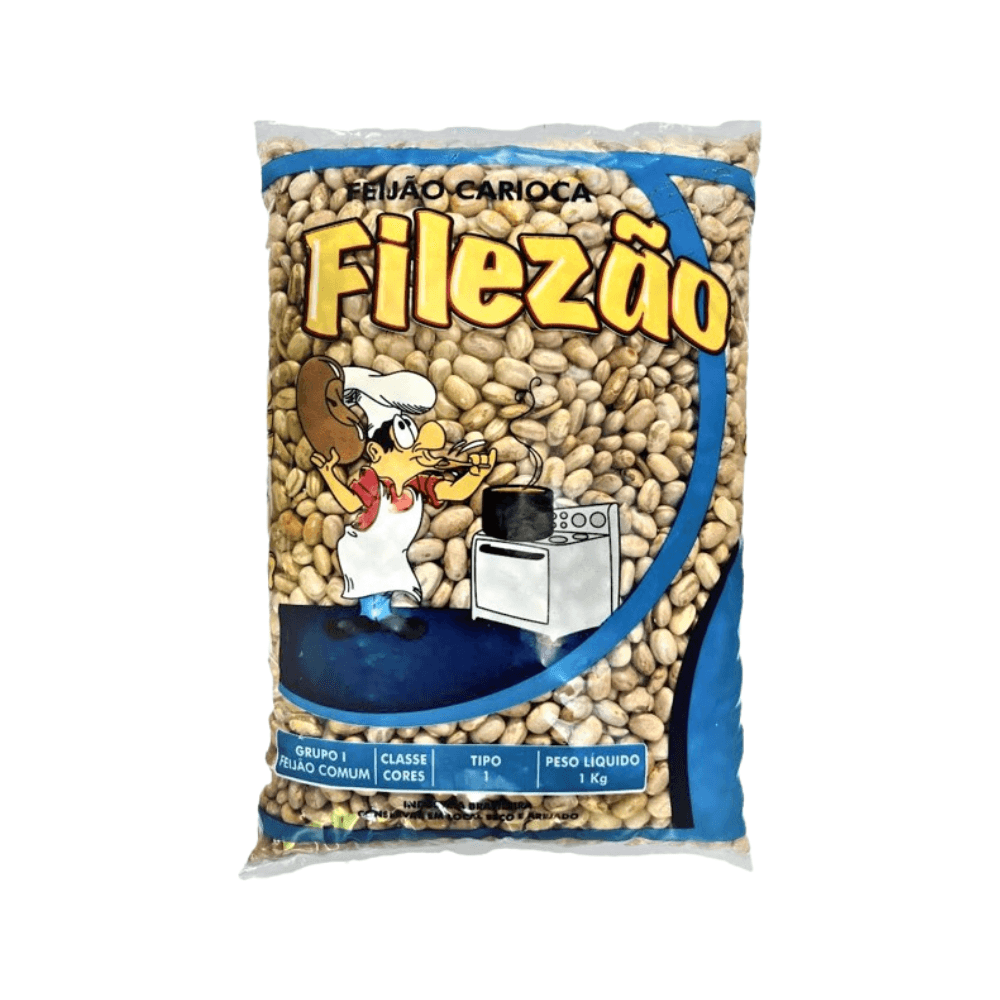 Feijão Carioca Filezão Tipo 1 1Kg