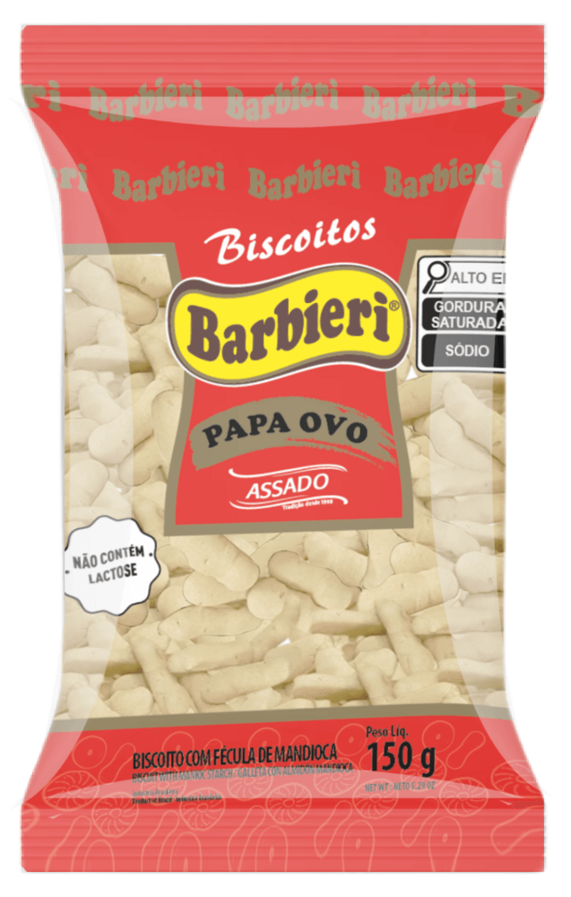 Biscoito de Polvilho Barbieri Papa Ovo 150g