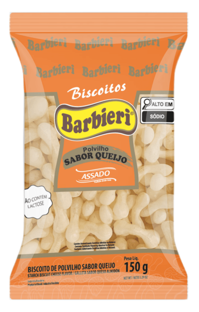 Biscoito de Polvinho Barbieri Palito de Queijo 150g